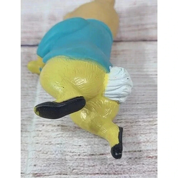 Vintage Eden Peter Rabbit Rubber Vinyl Figure Toy Crib Mobile Replacement 5" - Picture 3 of 4